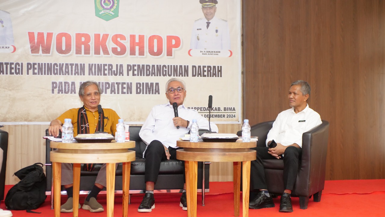 Wabup Bima  Hadiri Workshop Peningkatan Kinerja Pembangunan Daerah