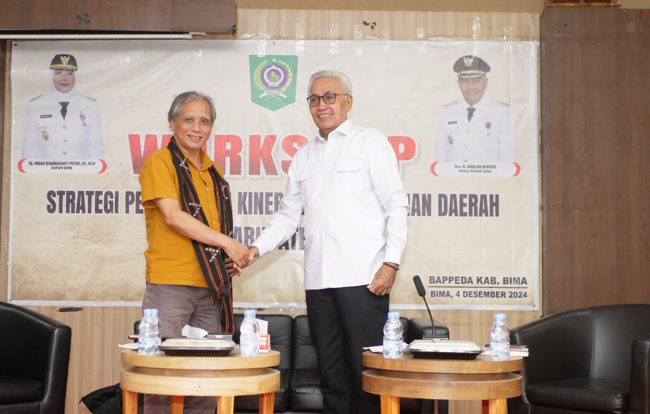 Wabup Bima Hadiri Workshop Peningkatan Kinerja Pembangunan Daerah