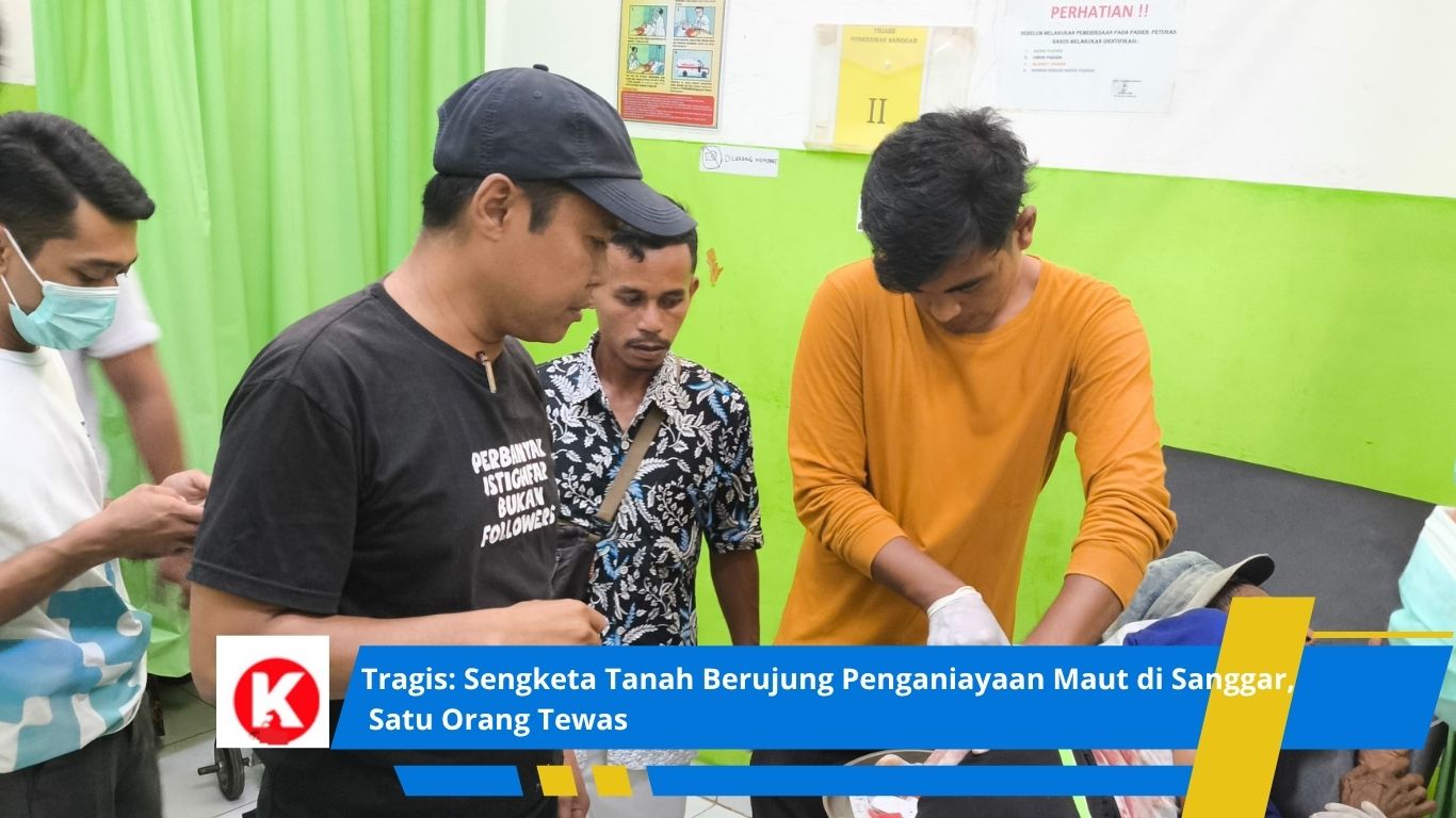 Berebut Tanah Berujung Maut, Pemuda di Sanggar Tusuk Korban  Hingga Tewas