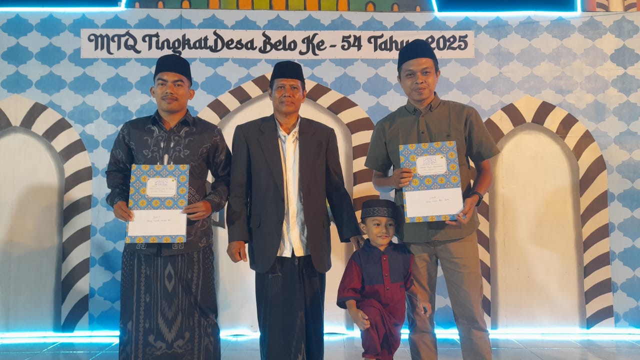  MTQ Tingkat Desa Belo ke-54: Wujud Syiar Islam dan Kebersamaan Masyarakat
