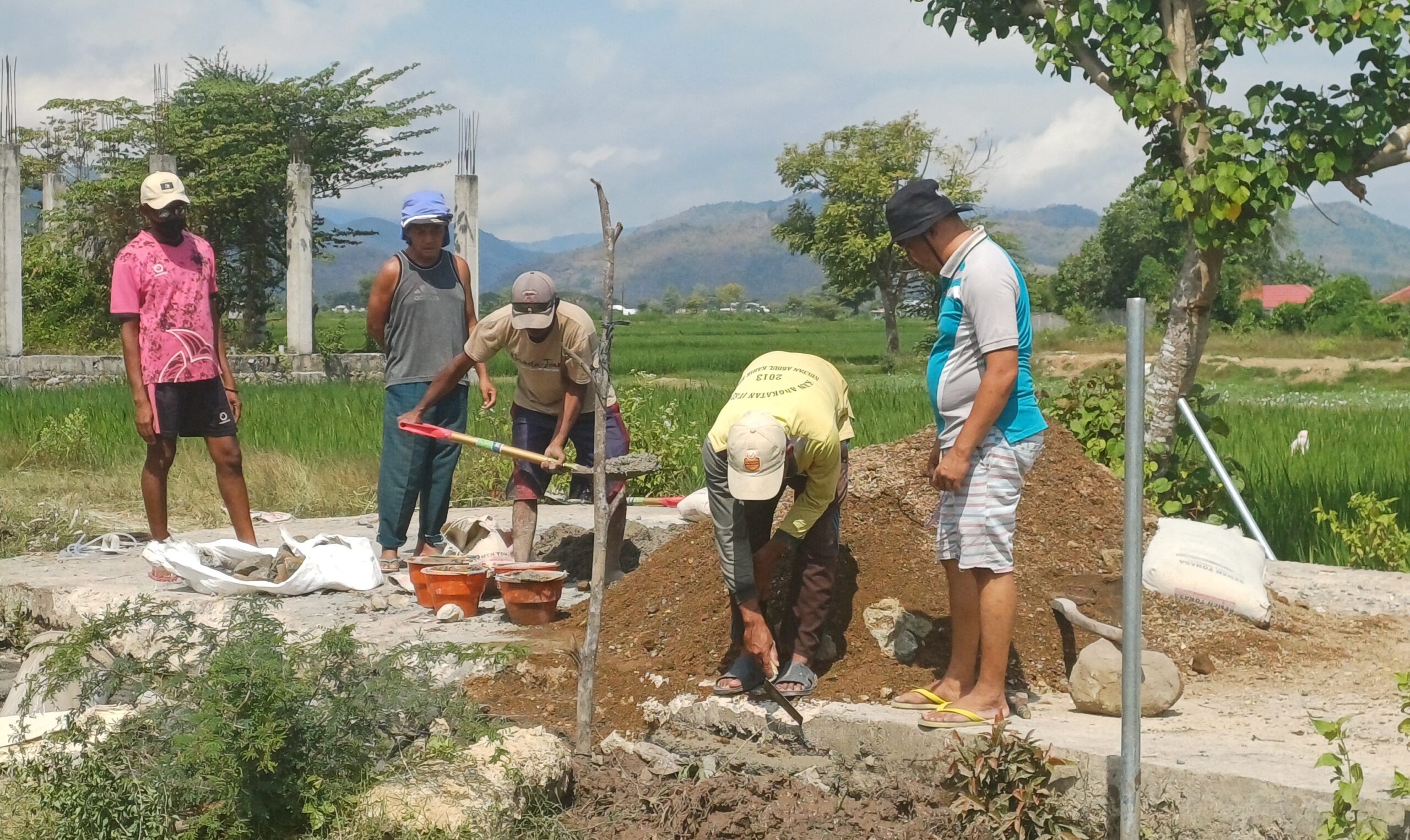 Pemdes Belo Genjot Pembangunan Jalan dan Gorong-Gorong di 3 Titik, Anggarkan Rp10 Juta dari DD SILPA 2024