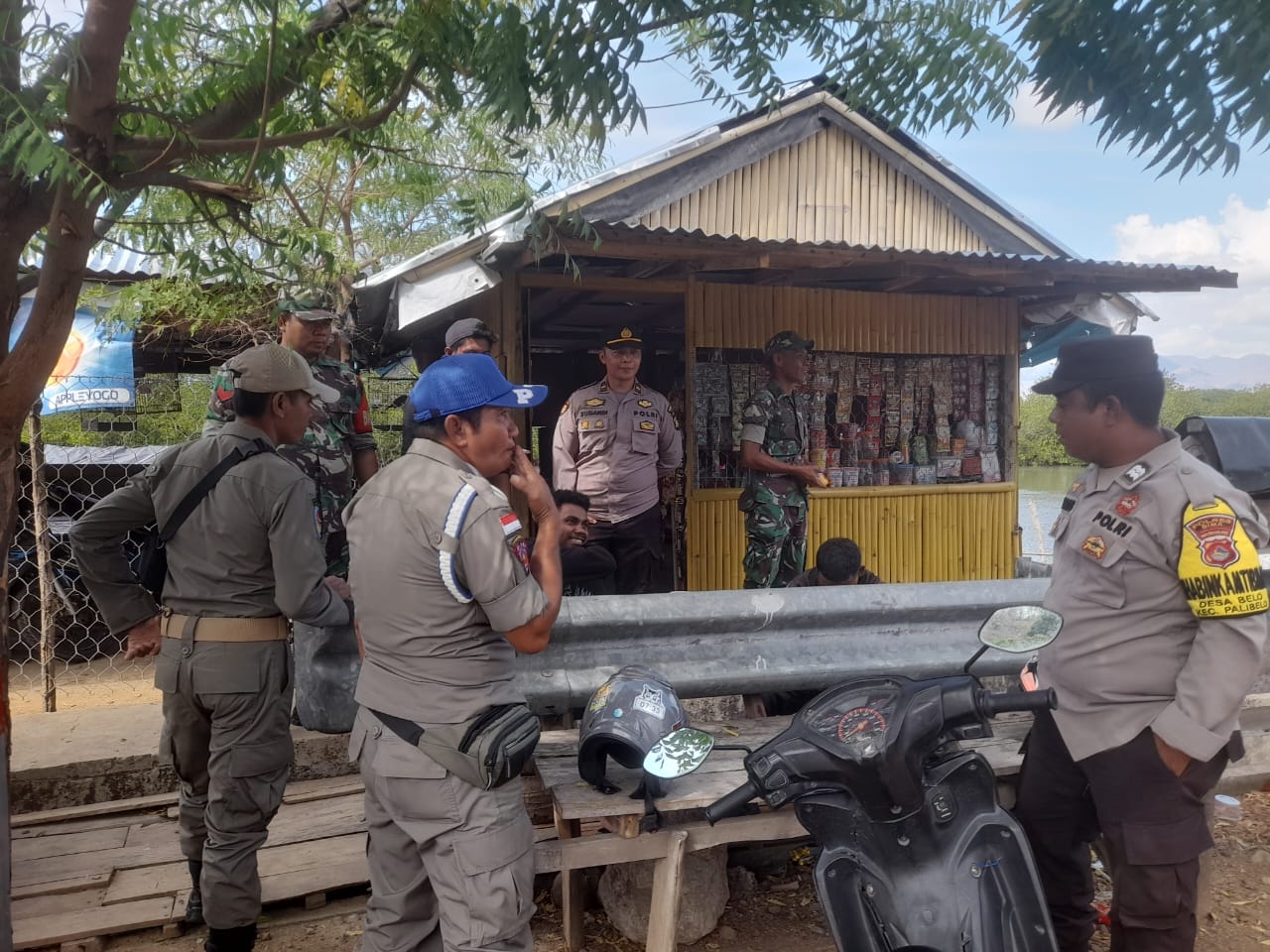 Sinergi TNI-Polri dan Satpol PP, Patroli Gabungan Jaga Kamtibmas Palibelo Tetap Kondusif