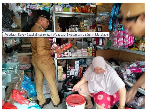 Camat Sidak Rokok Ilegal di Kecamatan Woha