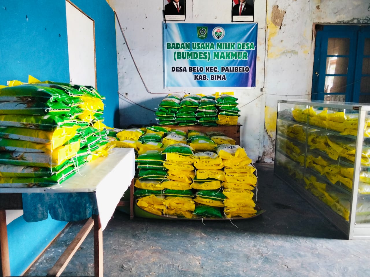 Bumdes Makmur Desa Belo Terus Melebarkan Sayap, Terima Pasokan 2 Ton Beras dari Bulog