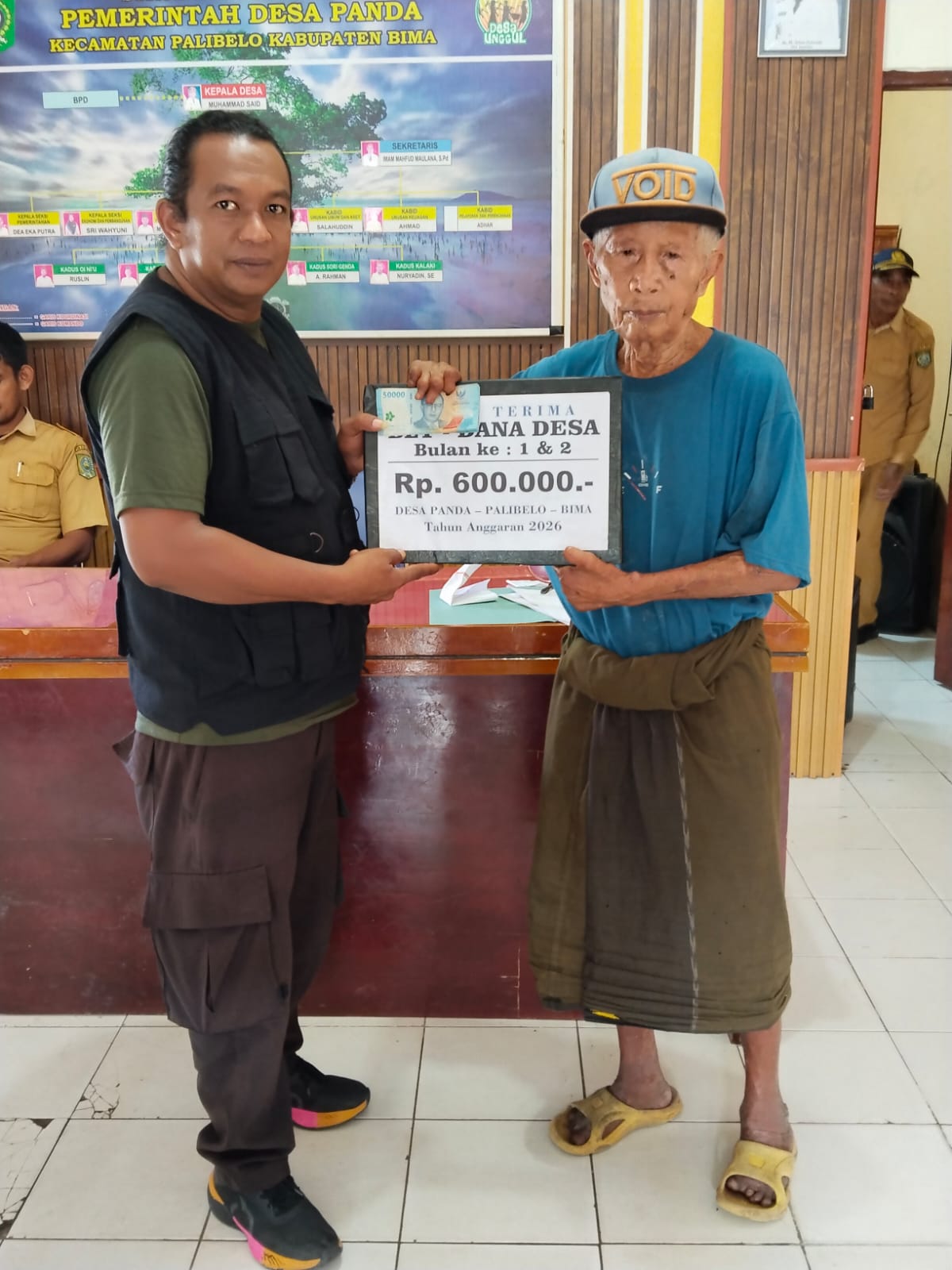 Pemdes Panda Salurkan BLT-DD Tahap I Tahun 2026 Kepada Keluarga Penerima Manfaat