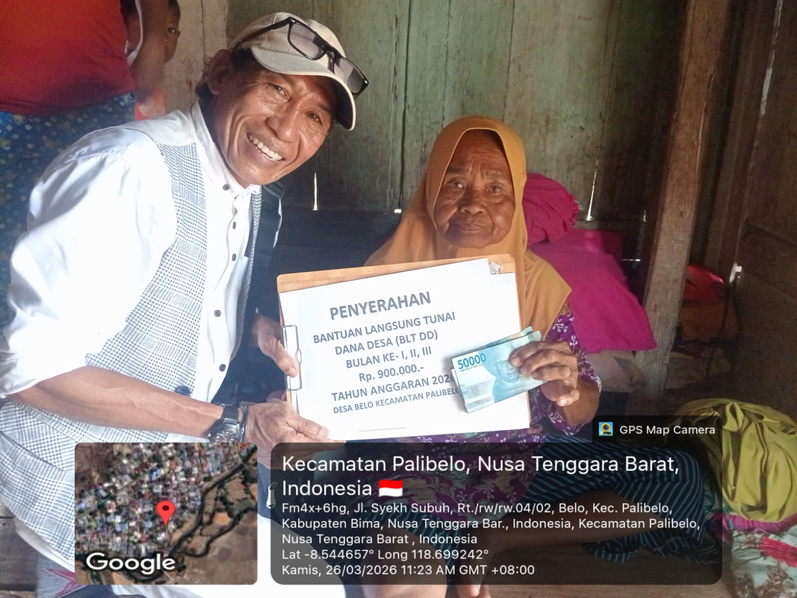 Sentuhan Langsung ke Rumah: Desa Belo Salurkan BLT Dana Desa Tahap Awal