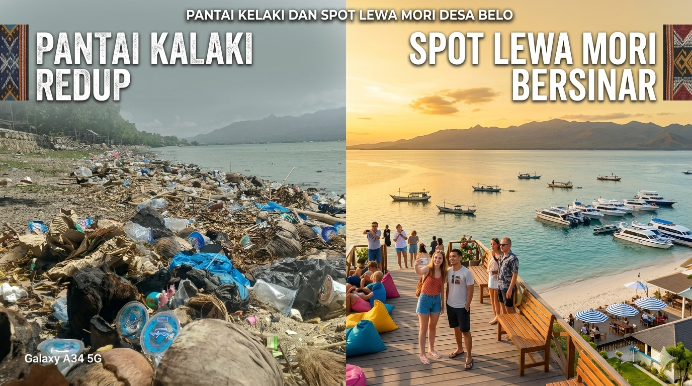 Menakar Wajah Wisata Bima: Pantai Kalaki yang Meredup dan Harapan di Lewa Mori