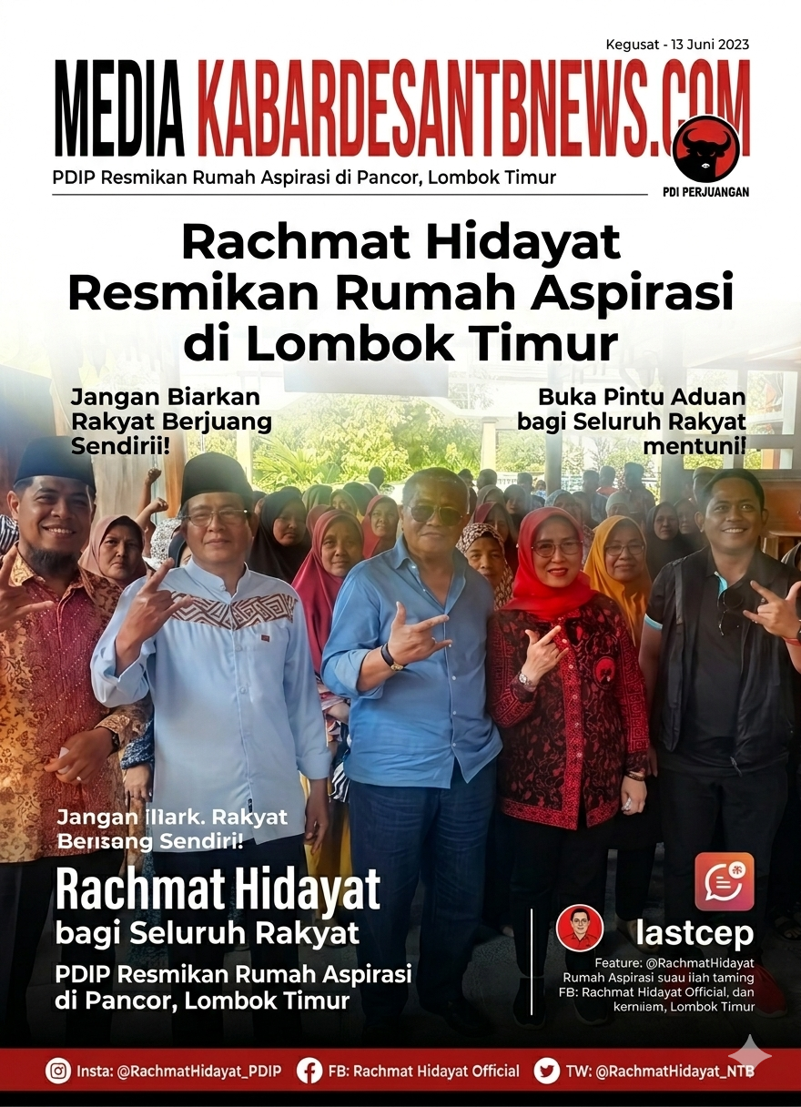 Rumah Aspirasi Diresmikan, Rachmat Hidayat Siap Kawal Persoalan Warga hingga Tuntas