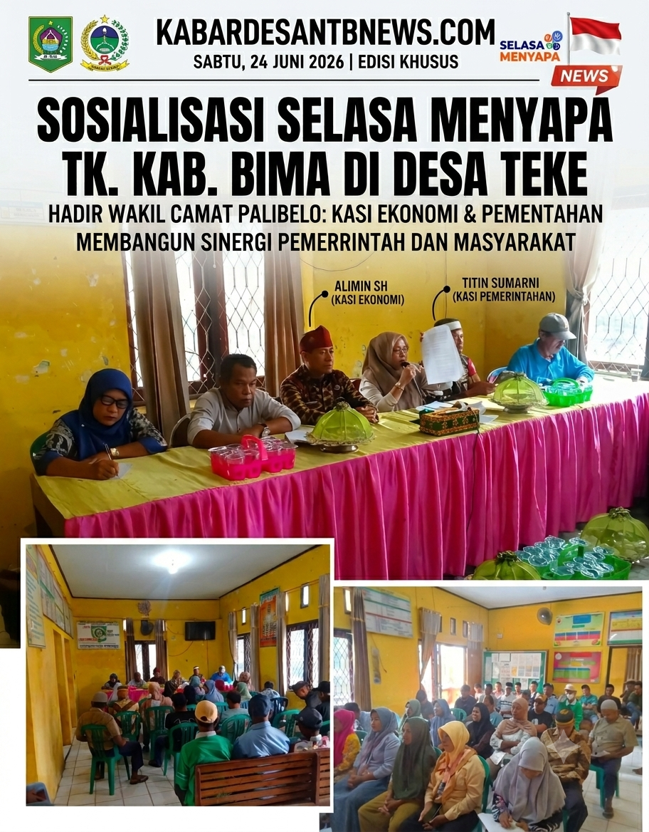 Sinergi Pemerintah dan Masyarakat: Sosialisasi “Selasa Menyapa” Digelar di Desa Teke