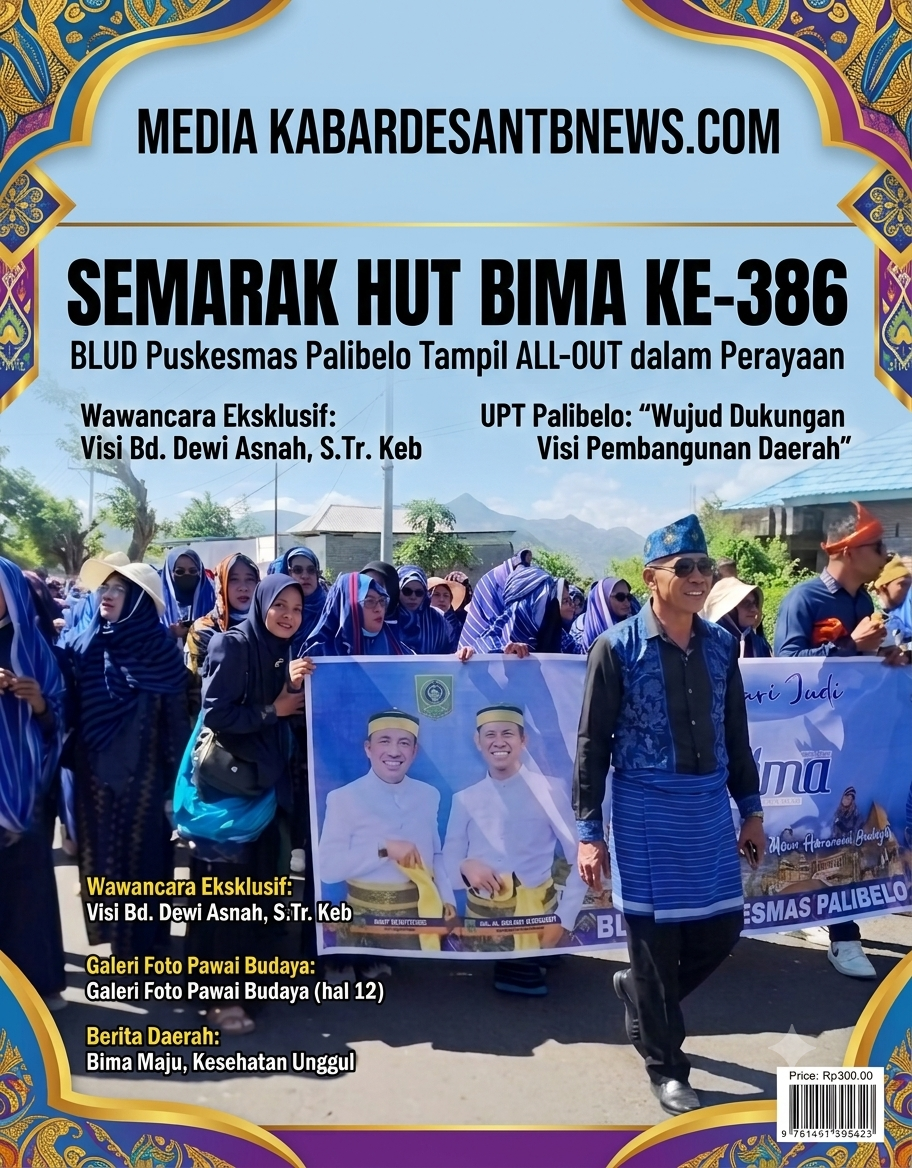 Semarak HUT Kabupaten Bima ke-386, BLUD Puskesmas Palibelo Tampil All-Out dalam Perayaan