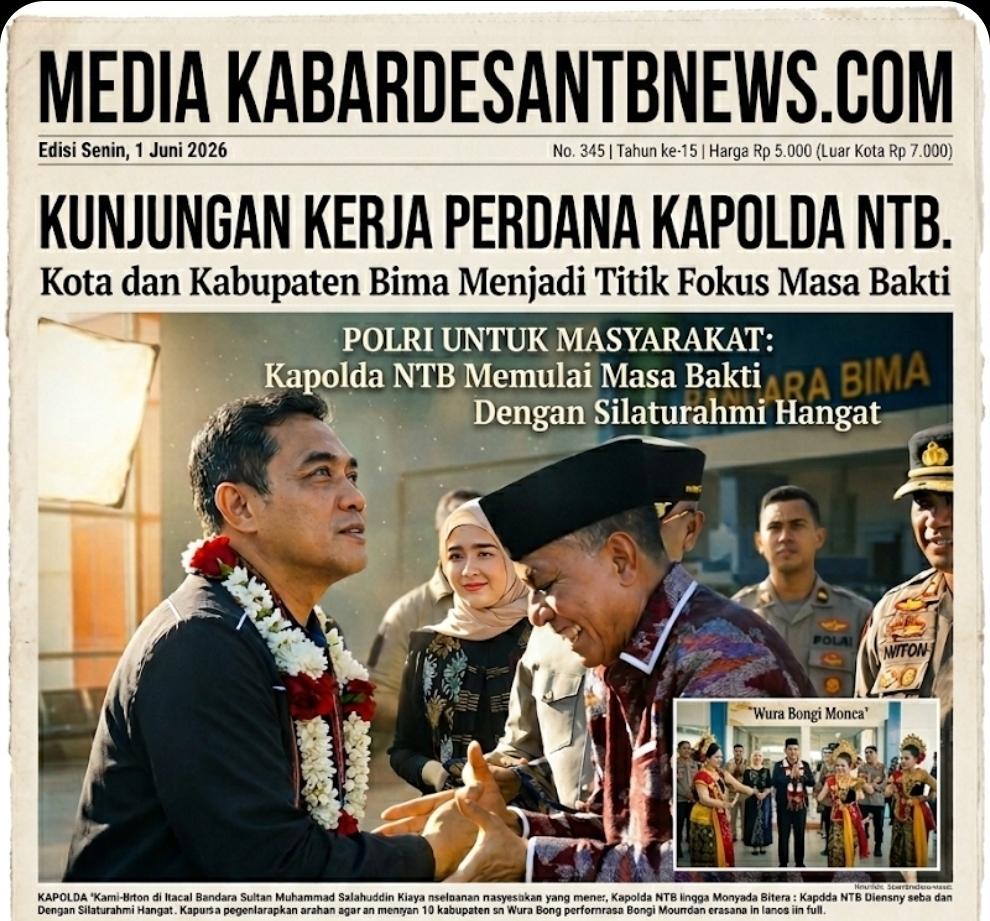 Kapolda NTB Kunker ke Bima: Kedepankan Pola Bottom Up dan Sinergi Forkopimda