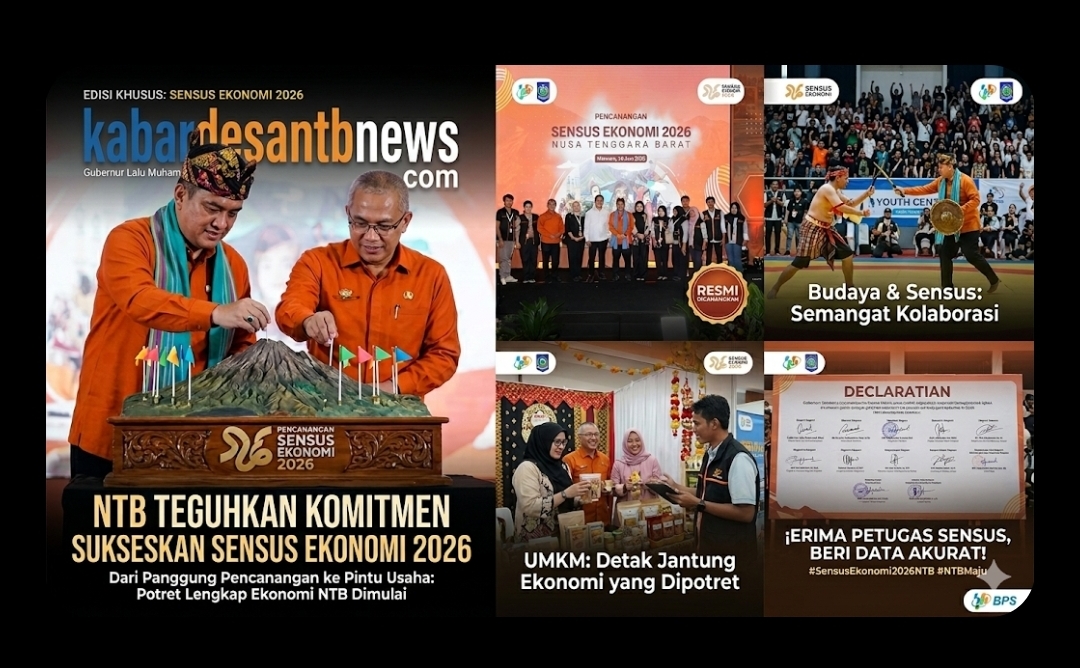 NTB Teguhkan Komitmen Sukseskan Sensus Ekonomi 2026.