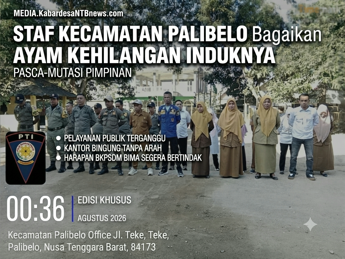 Staf Kecamatan Palibelo Bagaikan Ayam Kehilangan Induknya Pasca-Mutasi Pimpinan