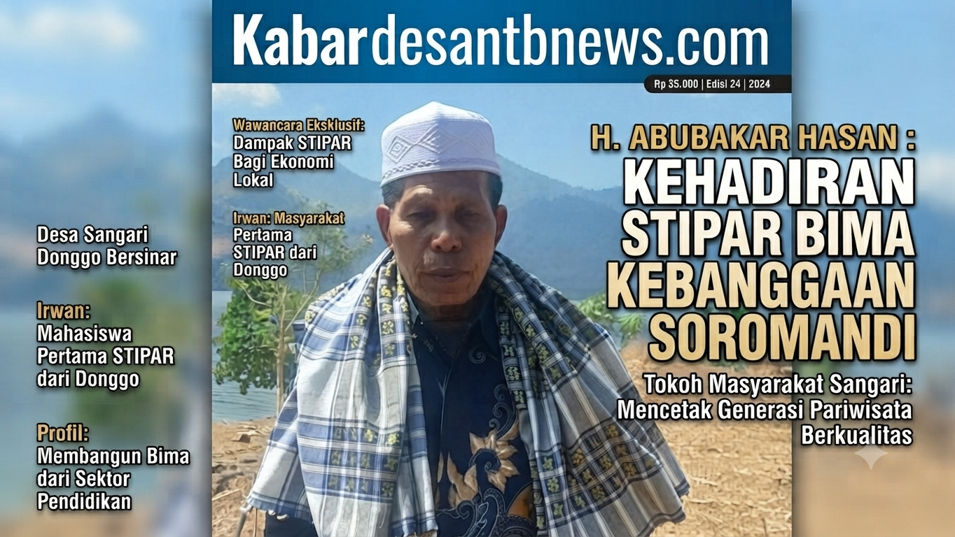 Tokoh Masyarakat Sangari, H. Abubakar Hasan: Kehadiran STIPAR Bima Kebanggaan Soromandi