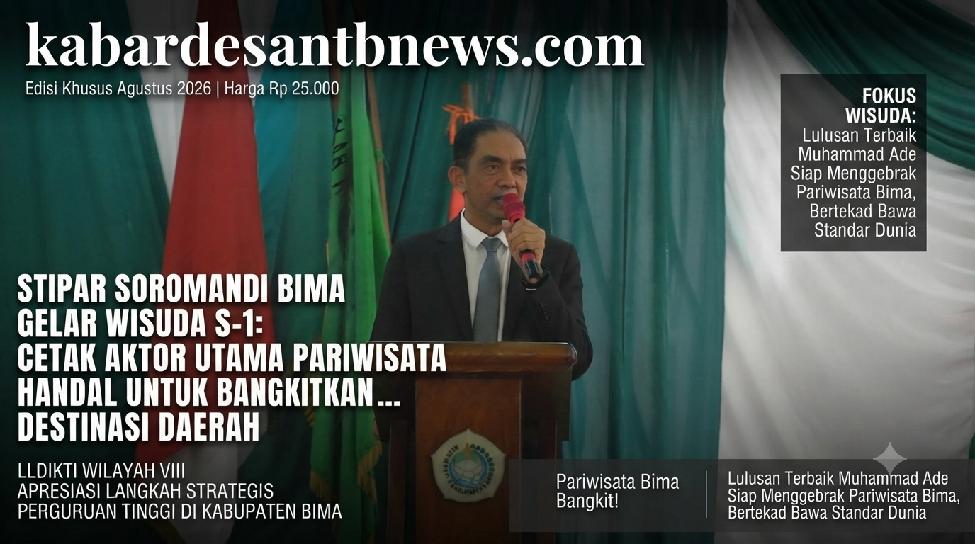 STIPAR Soromandi Bima Gelar Wisuda S-1: Cetak Aktor Utama Pariwisata Handal untuk Bangkitkan Destinasi Daerah