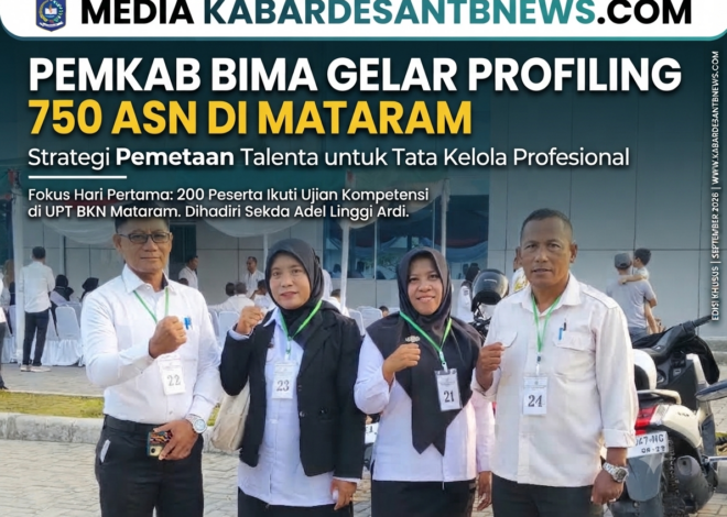 Pemkab Bima Gelar Profiling 750 ASN di Mataram