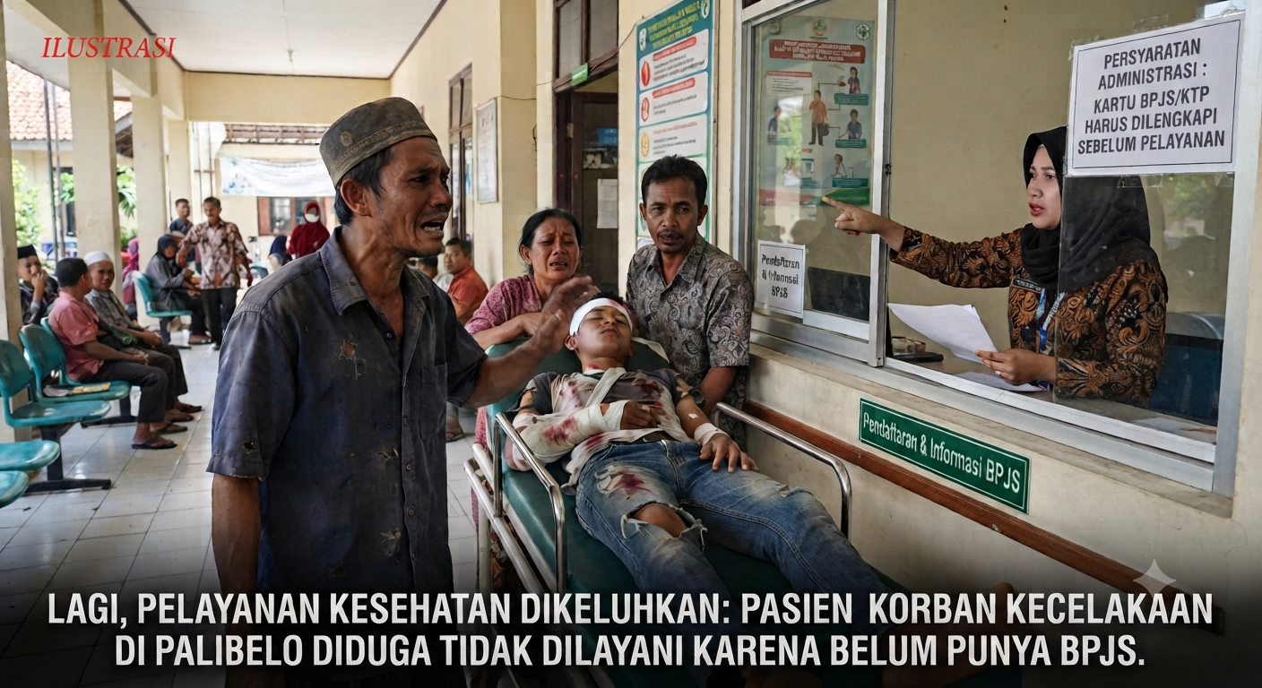 Lagi, Pelayanan Kesehatan Dikeluhkan: Pasien Korban Kecelakaan di Palibelo Diduga Tidak di Layani Karena Belum Punya BPJS