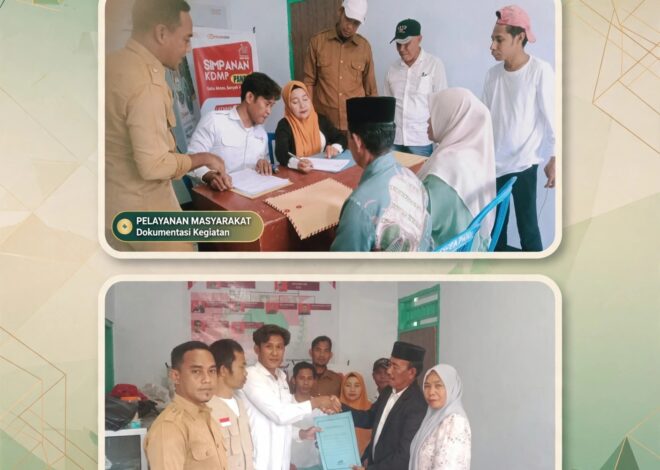 Persaingan Mulai Memanas, Dua Bakal Calon Kades Panda Muhammad Said dan Junaidin Resmi Mendaftar Bersamaan