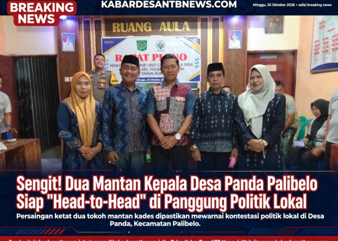 Sengit! Dua Mantan Kepala Desa Panda Palibelo Siap “Head-to-Head” di Panggung Politik Lokal.