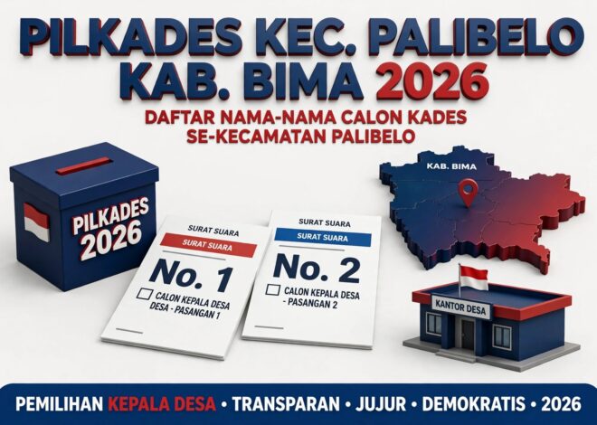 Ini Daftar Resmi Nama dan Nomor Urut Calon Kepala Desa Se-Kecamatan Palibelo Pilkades Serentak 2026