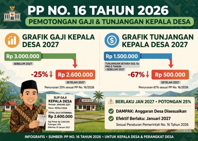 PP Nomor 16 Tahun 2026 Terbit, Gaji Kades dan Perangkat Desa Dipangkas Setara PNS Golongan II/a – Kades di Bima: Tidak Manusiawi
